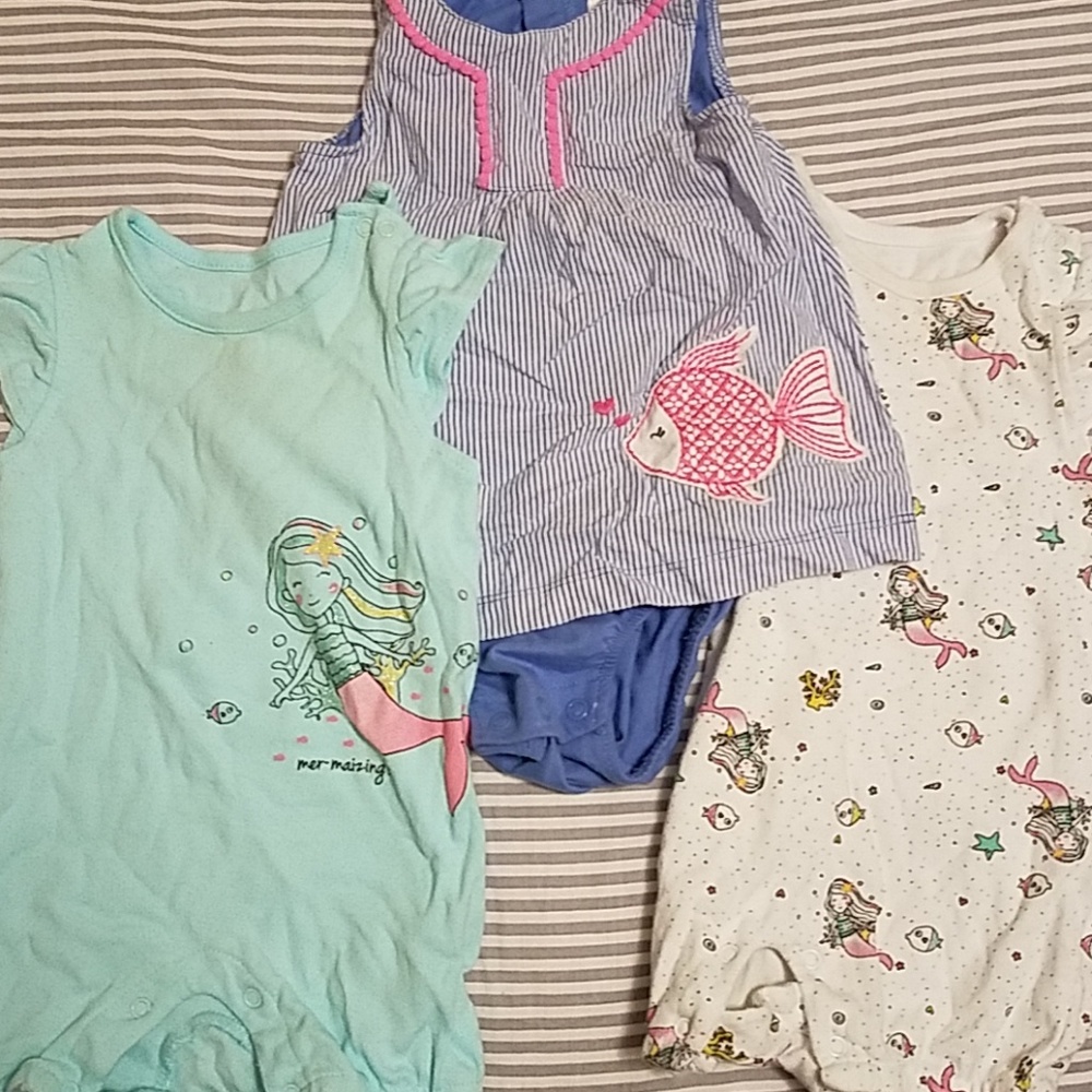 9 month romper bundle